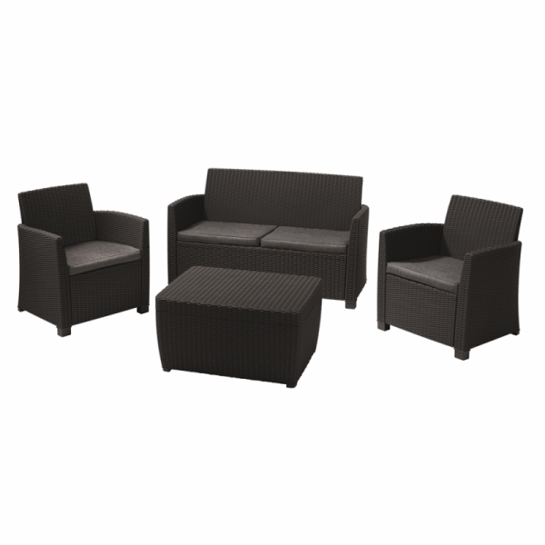 Set mobilier de gradina, grafit, Keter Corona [5]