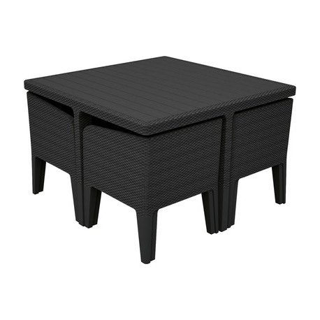 Set mobilier de gradina, grafit, 5 piese, Keter Columbia [5]