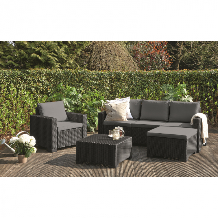 Set mobilier de gradina, antracit, Keter Moorea [4]