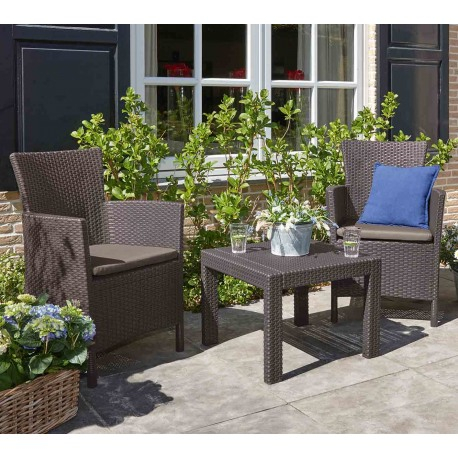 Set mobilier de gradina, maro, Keter Rosario [2]