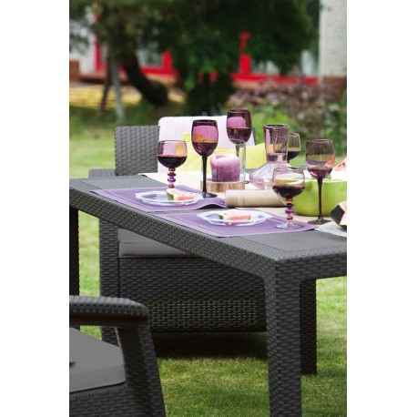 Set mobilier de gradina, grafit, Keter Corfu Fiesta [7]