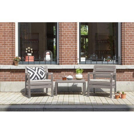Set mobilier de gradina, cappucino, Keter Delano [4]