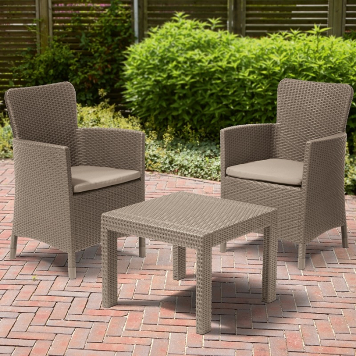 Set mobilier de gradina, cappuccino, Keter Salvador [3]