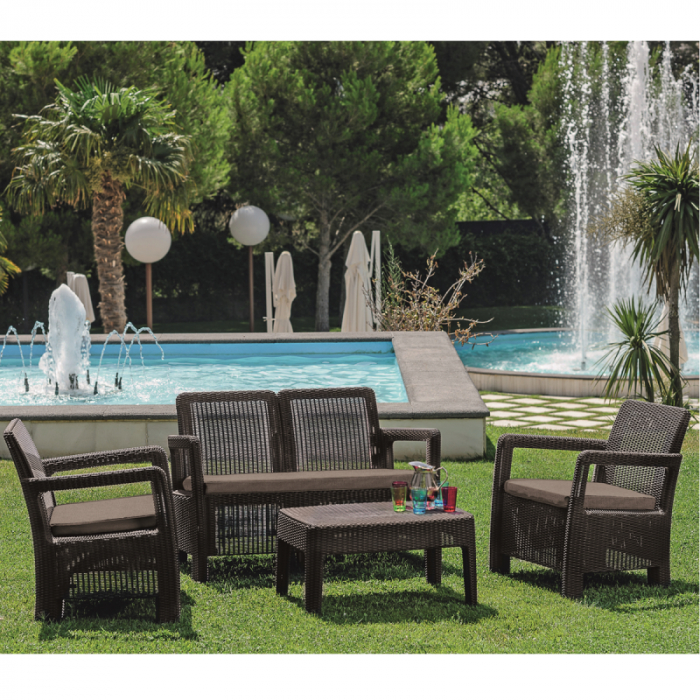 Set mobilier de gradina, maro, Keter Tarifa [3]