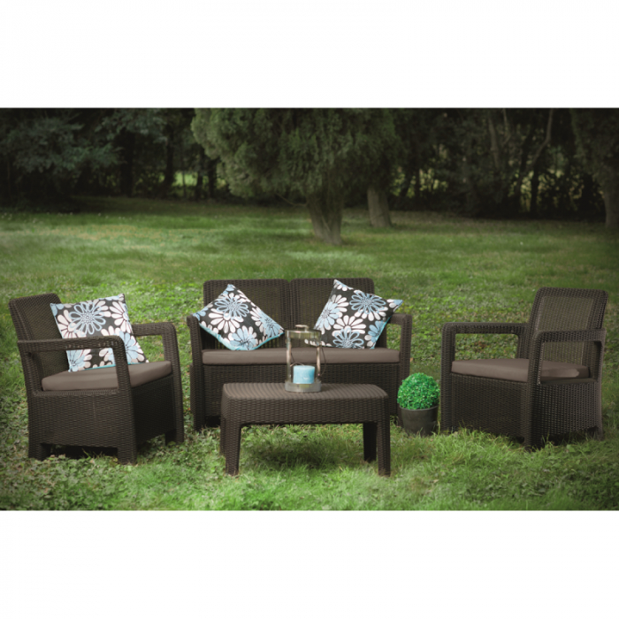 Set mobilier de gradina, maro, Keter Tarifa [2]