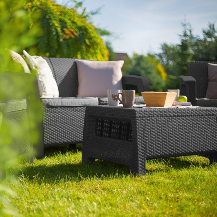 Set mobilier de gradina, grafit, Keter Bahamas [5]