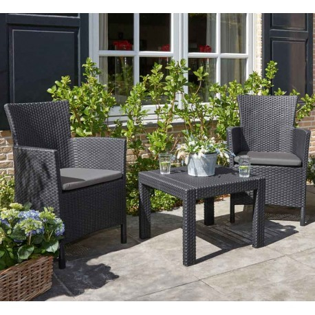 Set mobilier de gradina, gri, Keter Rosario [3]