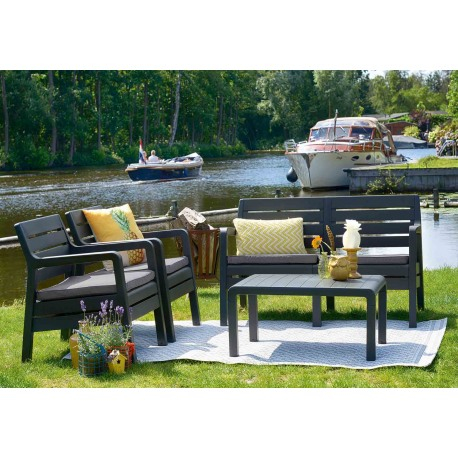 Set mobilier de gradina, grafit, Keter Delano [6]