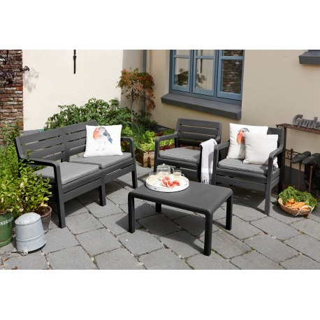 Set mobilier de gradina, grafit, Keter Delano [4]