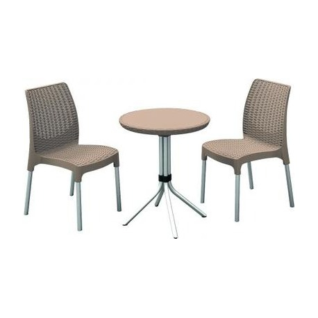 Set mobilier gradina, cappucino, Keter Chelsea [2]