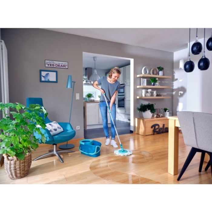 Set curatenie mop rotativ rotund Leifheit Clean Twist Ergo [9]