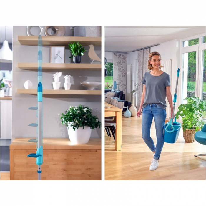 Set curatenie mop rotativ rotund Leifheit Clean Twist Ergo [4]