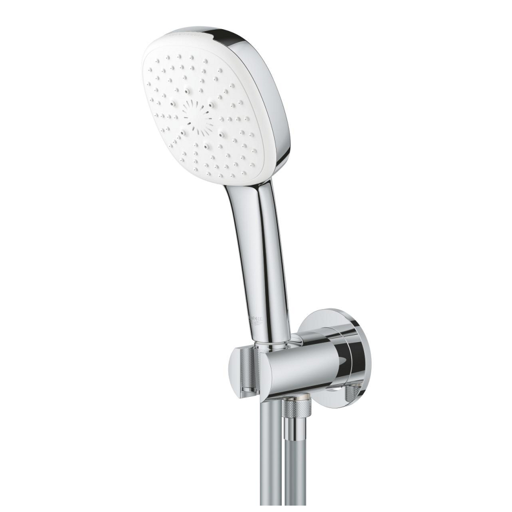 Set para de dus Grohe Tempesta Cube 110 cot iesire cu suport, 3 jeturi, crom [3]