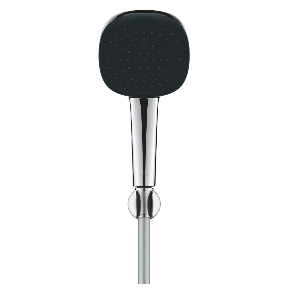 Set para de dus Grohe Vitalio comfort 110 2 pulverizari, furtun de dus 1750 mm, crom [2]