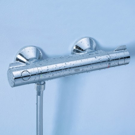 Baterie pentru cabina de dus cu termostat Grohe Grohtherm 800 [3]
