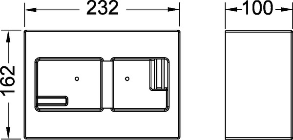 Protectie pentru zidarie de caramida TECEbox pentru montaj incastrat [2]