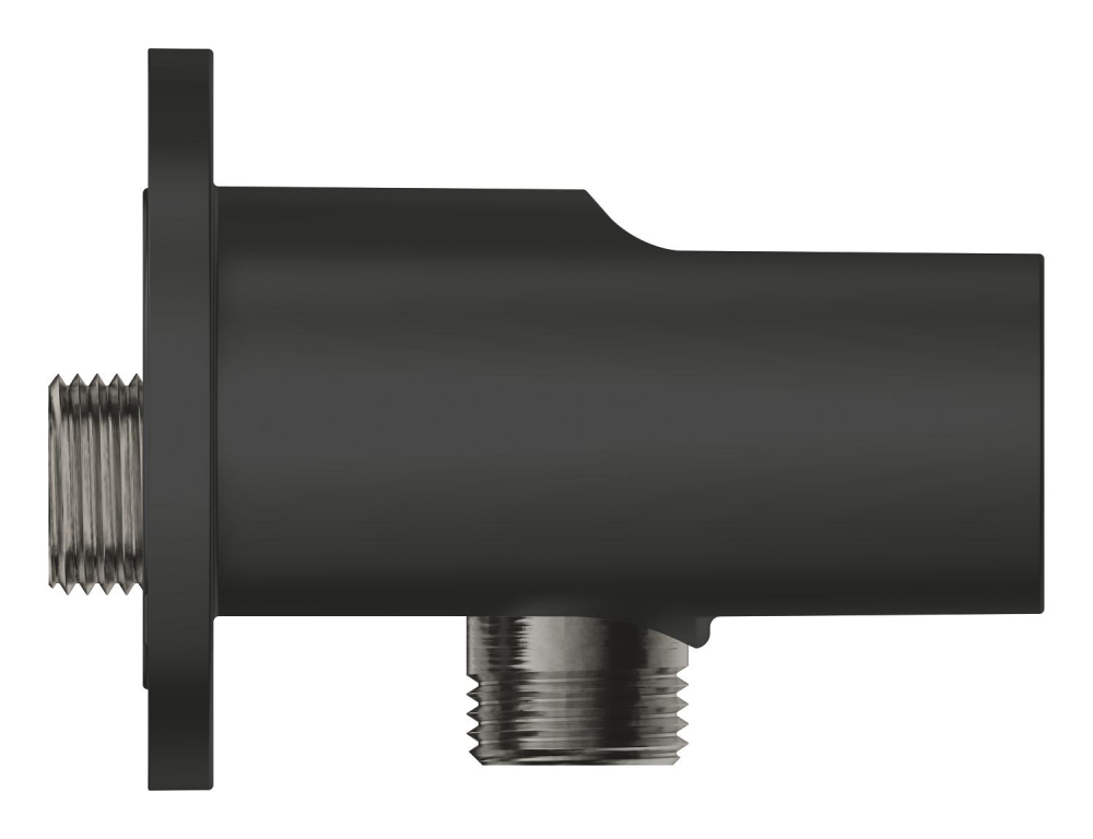 Set sistem de dus Grohe Precision Cube, incastrat, termostat, diverter, dus rotund, 1 jet, corp instalare inclus, negru [9]