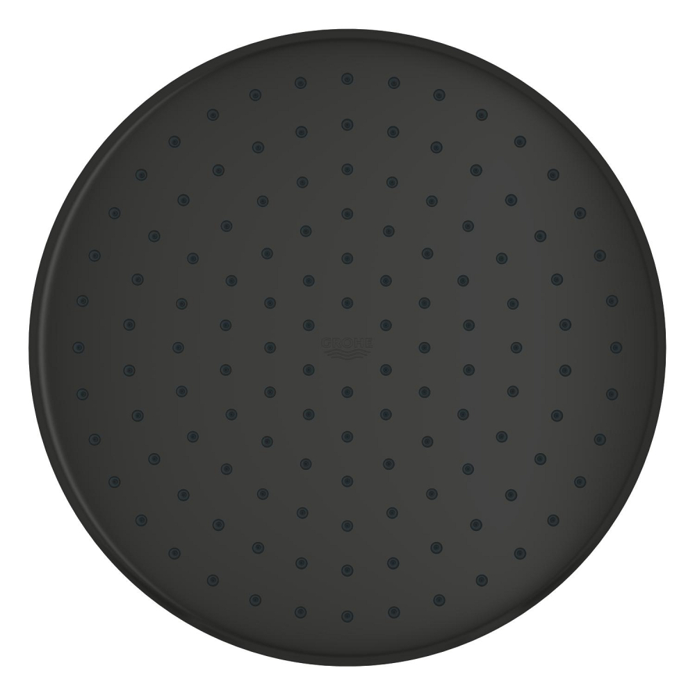 Set sistem de dus Grohe Precision Cube, incastrat, termostat, diverter, dus rotund, 1 jet, corp instalare inclus, negru [6]