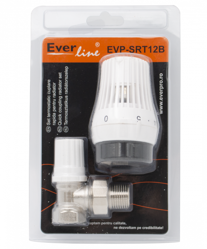 Set termostatic cuplare rapida pentru radiator Ermetiq [5]