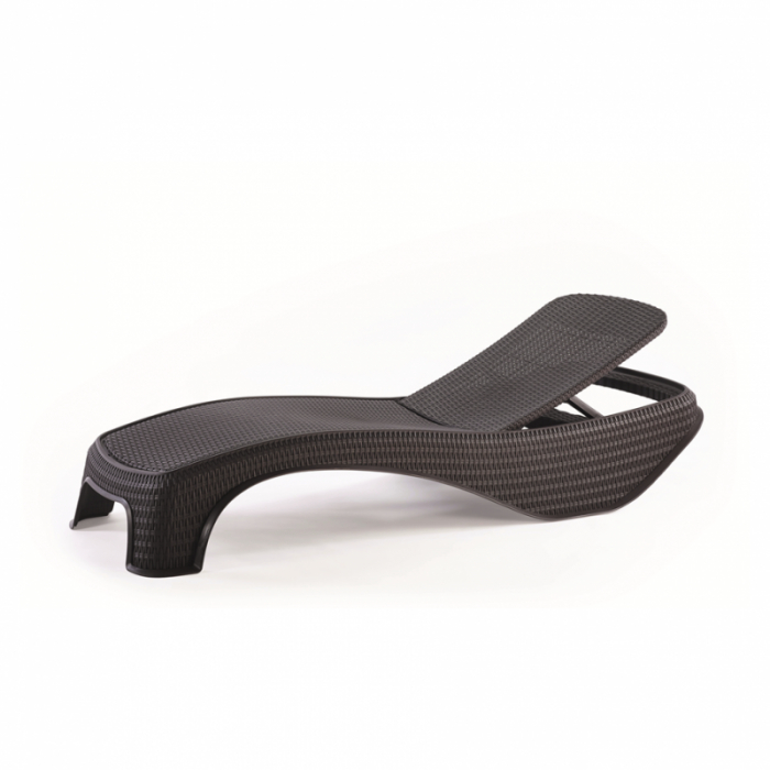 Sezlong grafit, fara perne, Keter Atlantic [5]