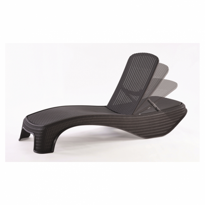 Sezlong grafit, fara perne, Keter Atlantic [6]