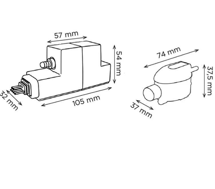 Pompa condens SFA Sanicondens Clim Mini pentru aer conditionat  8kW, 21dB, 6m [2]