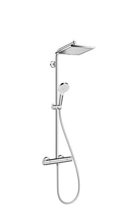Coloana de dus Hansgrohe Crometta E240 1 jet cu baterie termostatata crom [1]