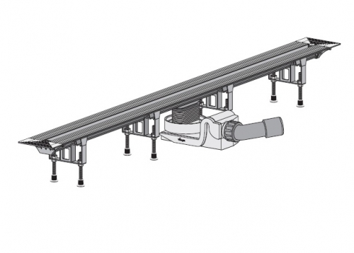 Corp rigola dus cu lungime reglabila Viega Advantix Vario lungime 300-1200 mm [4]