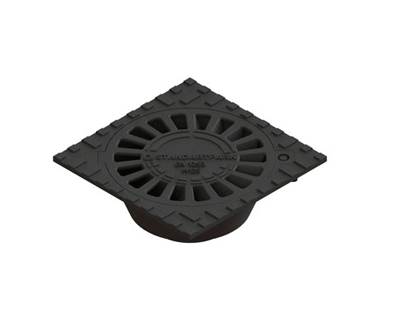 Sifon canalizare din fonta URBAN M125 250X250 iesire verticala Dn110 - Vodaland gama Drain [1]
