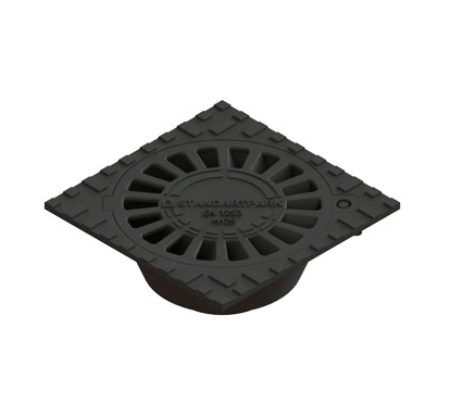 Sifon canalizare din fonta URBAN M125 300X300 iesire verticala Dn110 - Vodaland gama Drain [1]