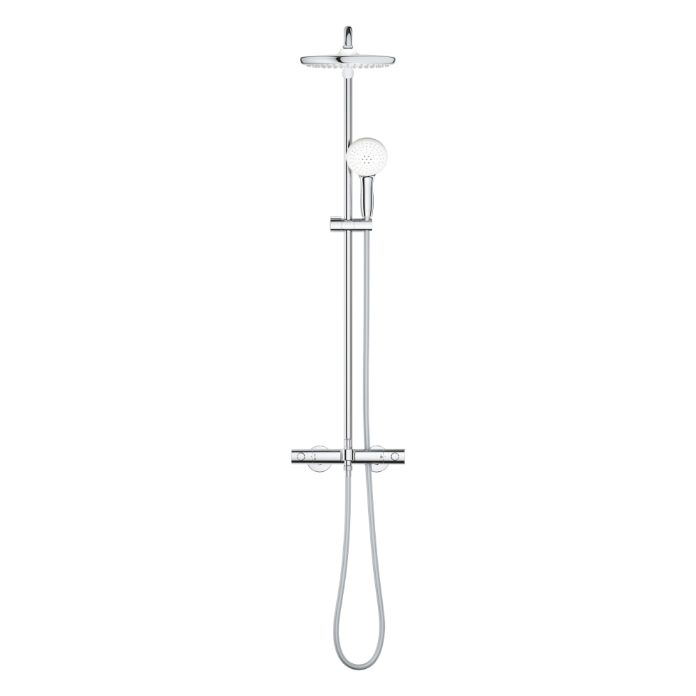 Sistem de cada Grohe Tempesta 250 aparent, para de dus, dus fix, crom [3]