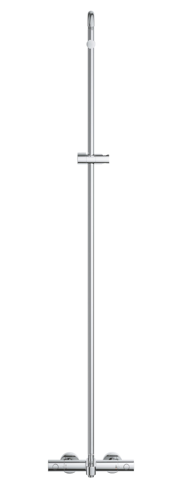 Sistem de cada Grohe Vitalio Comfort 250 termostat, 250 mm, 2 pulverizari, diverter cada, anti-calcar, crom [7]