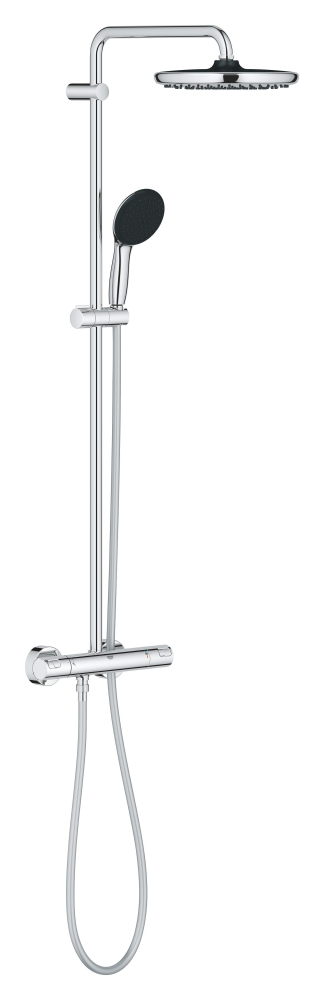 Sistem de dus Grohe Vitalio Start 250 termostat, diverter, sistem anti-calcar, crom [3]