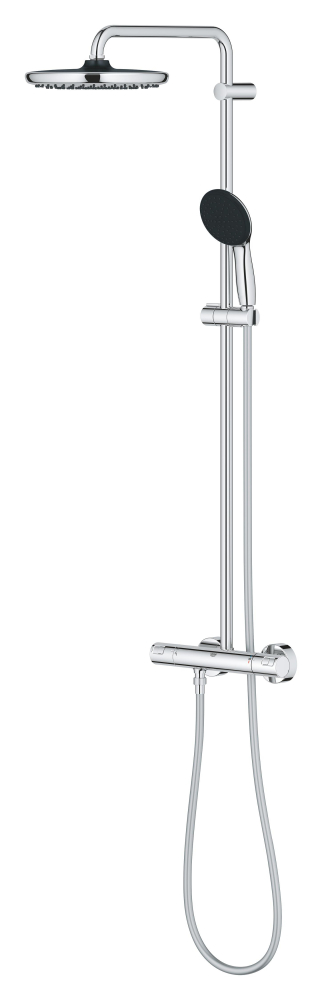 Sistem de dus Grohe Vitalio Start 250 termostat, diverter, sistem anti-calcar, crom [6]