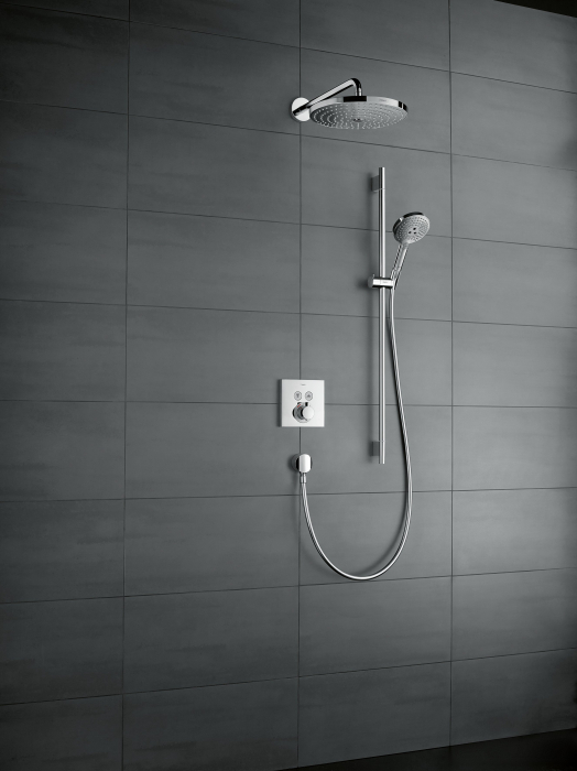 Baterie cada - dus termostatata Hansgrohe ShowerSelect cu montaj incastrat necesita corp ingropat [6]