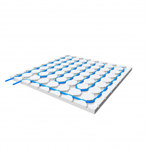 Izolatie sistem uscat  (DBS14) 25 mm (1000 x 750 x 25 mm) (10 buc/pachet) Magnum Heating [2]
