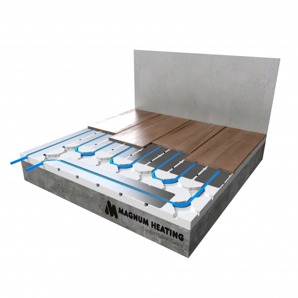 Izolatie sistem uscat  (DBS14) 25 mm (1000 x 750 x 25 mm) (10 buc/pachet) Magnum Heating [3]