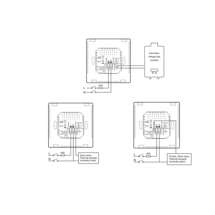 Termostat inteligent de pardoseala POER Smart cu comenzi vocale Google Home si Alexa prin internet [5]