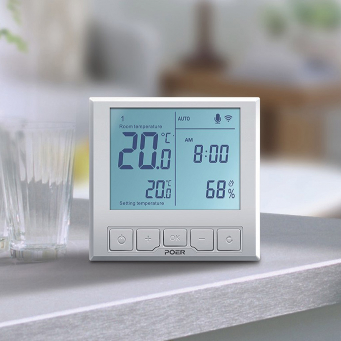 Termostat inteligent de pardoseala POER Smart cu comenzi vocale Google Home si Alexa prin internet [2]