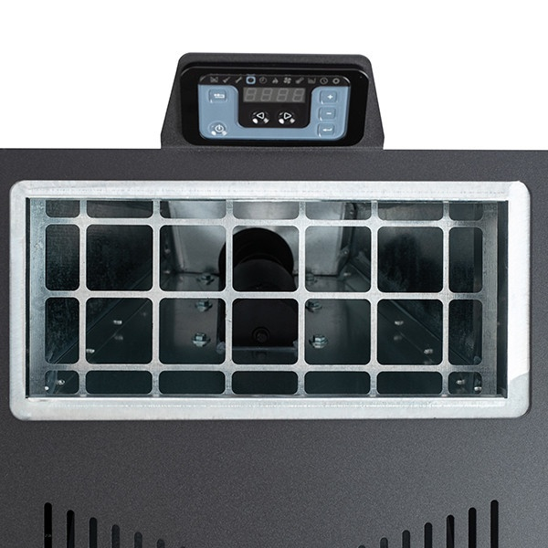 Soba pe peleti cu aer cald Termax Kamin PD 10 kW cu ventilator [4]