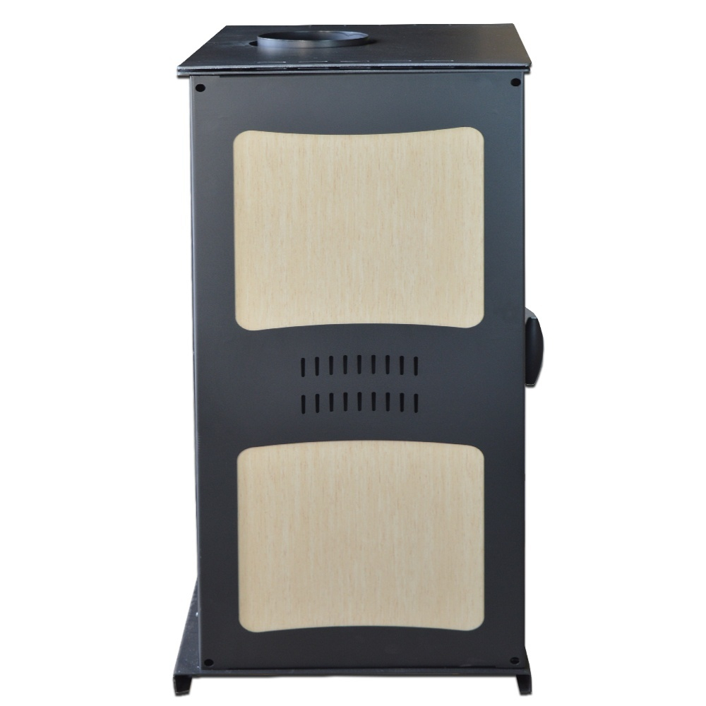 Soba pe lemne cu ferestre laterale Termax Ambra bej 9,47 kW [5]
