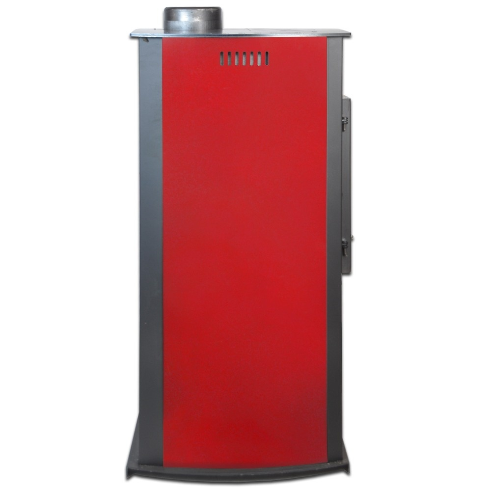 Soba pe lemne cu focar din fonta Termax Armonia rosie 8,45 kW [8]
