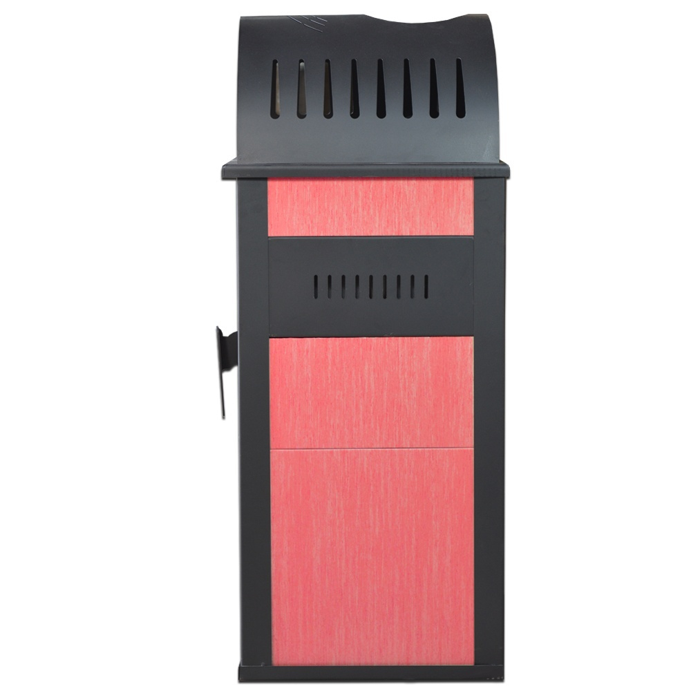 Soba decorativa pe lemne Termax Aurora rosie 8,45 kW clasa A+ [3]