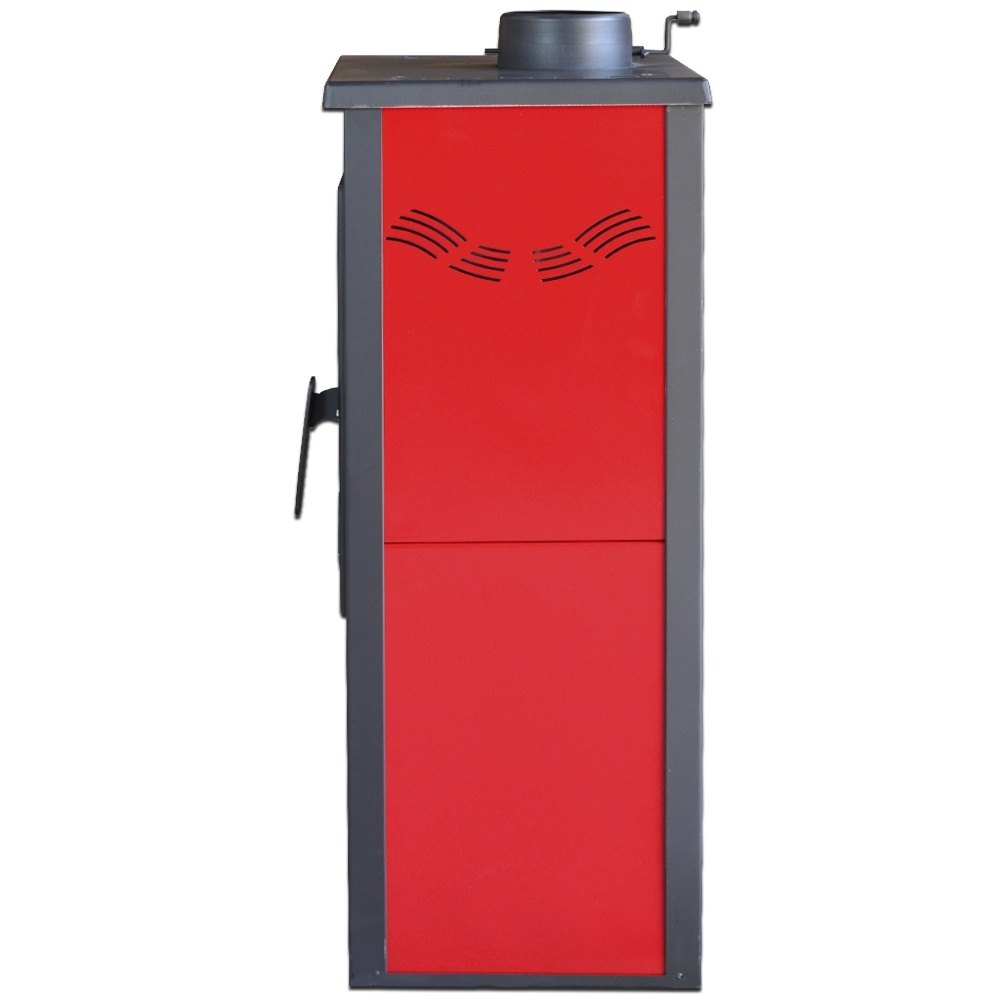 Soba mica pe lemn cu plita Termax Bucur bordo 6,11 kW [4]