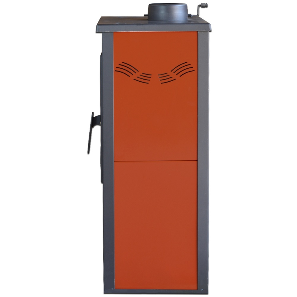 Soba compacta pe lemne cu plita Termax Bucur maro 6,11 kW [6]