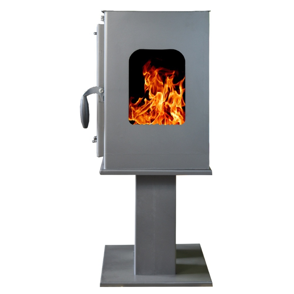 Soba lemne pe picior Termax Luxora antracit 12,2 kW [4]