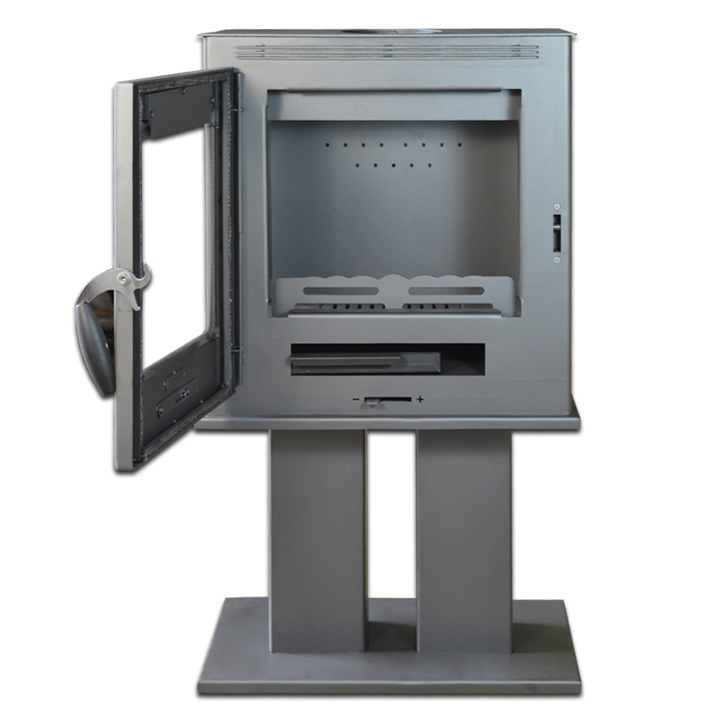 Soba lemne pe picior Termax Luxora antracit 12,2 kW [5]