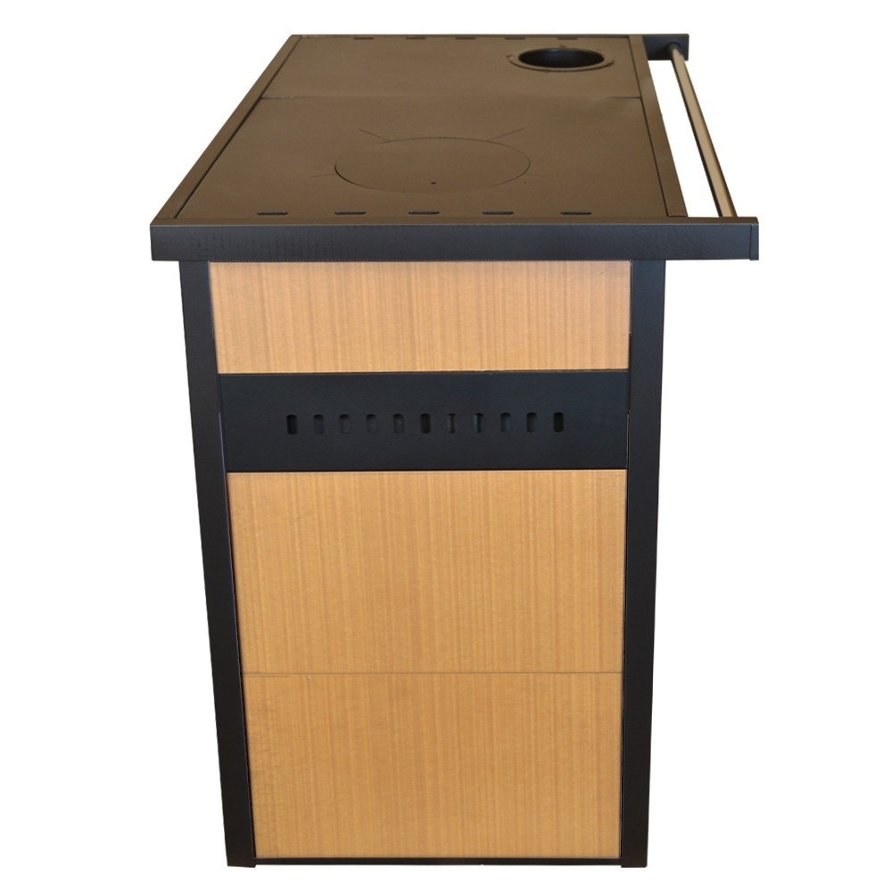 Soba de bucatarie pe lemn Termax Nobil bej 7,12 kW cu cuptor si plita otel [2]