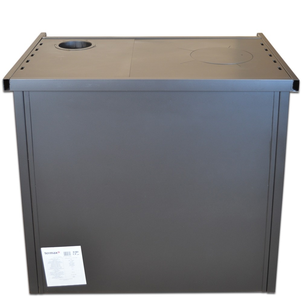 Soba pe lemne de bucatarie Termax Popular antracit 7,12 kW cu cuptor [5]