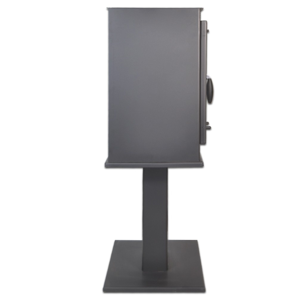 Soba lemne pe picior metalic Termax Vesta antracit 9,47 kW [5]